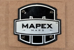MAPEX MARS Drum Badge with Mounting Screws - Picture 1 of 3