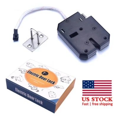 ATOPLEE DC 12V Electromagnetic Electric Control Cabinet Drawer Lockers Lock Latch Steel