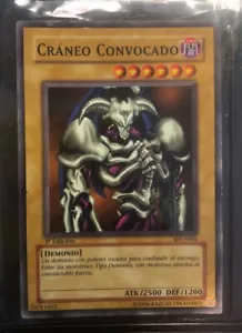 Yu-Gi-Oh! TCG Summoned Skull- Spanish "Cráneo Convocado" Common 1st Edition - Picture 1 of 2