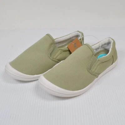 Mad Love Kasandra Womens Canvas Sneakers Slip On Loafers - Green - Size 5w - Image 1 of 4