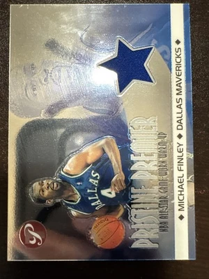 2001-02 PRISTINE PREMIER MICHAEL FINLEY GAME-WORN WARM-UP #PR-MF MAVERICKS - Image 1 of 2