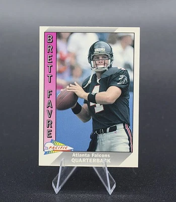 Brett Favre No551 1991 Pacific Atlanta Falcons RC дебютант - Изображение 1 из 2