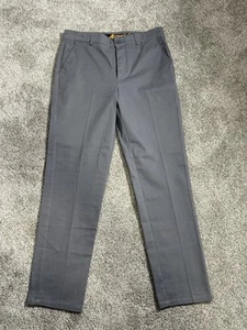 Architect Active Flex Slim Fit Straight Chino Pants Men's W32 L32 Gray Casual - Picture 1 of 9