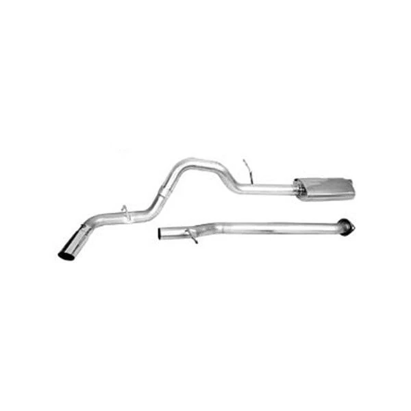 For Ford F-150 04-08 Stainless Steel Cat-Back Exhaust System w Single Side Exit Foto 1 de 1