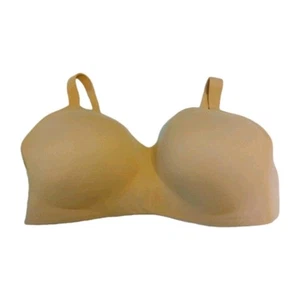 New Auden Bra Womens Size 46DDD Nude Beige Lightly Lined Wirefree - Picture 1 of 7