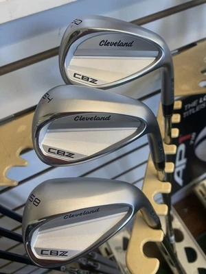 NEW 2025 Cleveland Golf CBZ Tour Satin Wedge Set 50 54 58 KBS Hi Rev 115 - Image 1 of 4