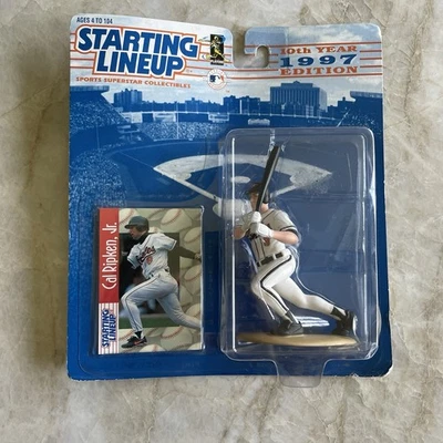 RARE Starting Lineup 1997 Cal Ripken Jr Action Figure Toy Baltimore Orioles NIB - Image 1 of 4