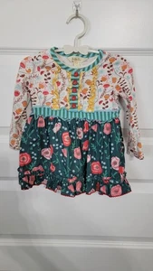 EUC Matilda Jane Floral Dress 6-12M - Picture 1 of 2