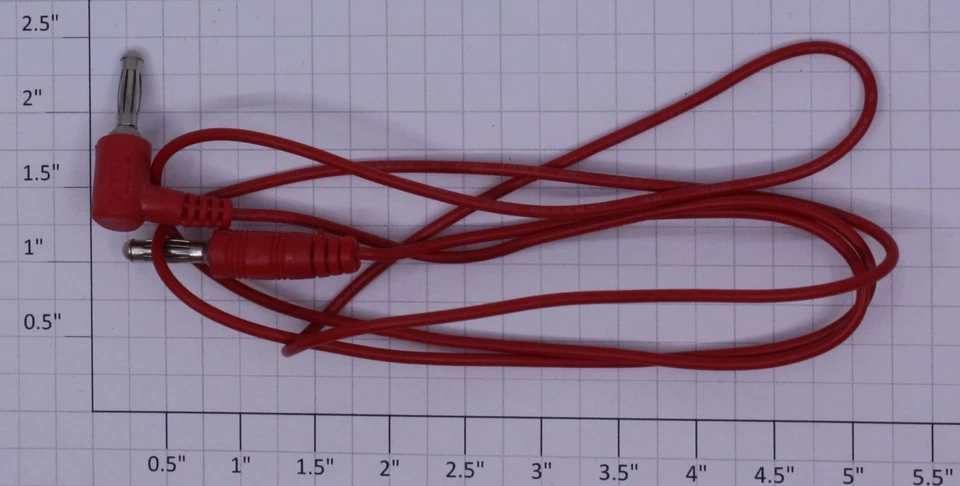 Cable enchufe rojo pista real MTH 40-1045RX Foto 1 de 1