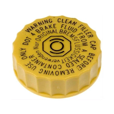 Tapa depósito cilindro maestro plástico amarillo brillante para Audi A8 Quattro 1997-2010 Foto 1 de 4