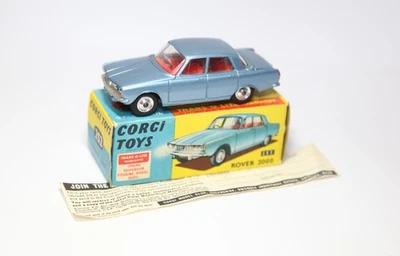 Corgi 252 Rover 2000 In Original Box - Excellent Vintage Original Model 1960s - Image 1 of 4