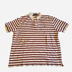  Vintage Polo by Ralph Lauren Striped Polo Shirt (XL) - Picture 1 of 8