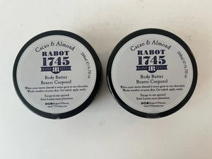 Rabot 1745 St Lucia Body Butter 200ml CACAO & ALMOND x 2 New - Picture 1 of 4