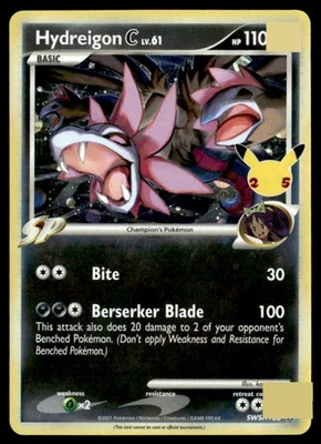 Hydreigon C lv.61 SWSH: Sword & Shield Promo Cards SWSH138 NM Pokémon TCG - Image 1 of 2