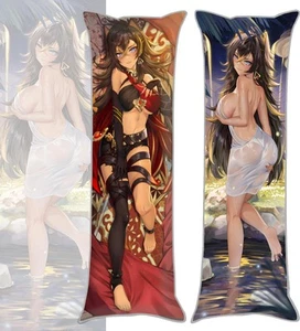 Dakimakura Anime Genshin Impact Hugging Body Pillow Case, 19""x59"" Throw Pil... - Picture 1 of 6