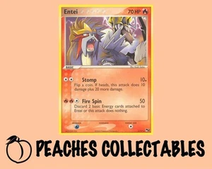 Pokemon - Entei - 001/017 - POP Series 2 - Rare LP - Picture 1 of 1