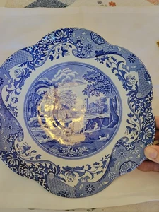 Spode Blue Italian Serving Bowl  10"  - England - MORE SPODE in my store - Picture 1 of 3