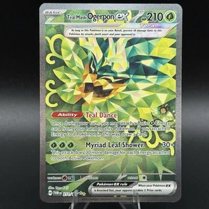 Pokémon TCG Teal Mask Ogerpon ex 211/167 - Twilight Masquerade NM 💎 - Picture 1 of 2