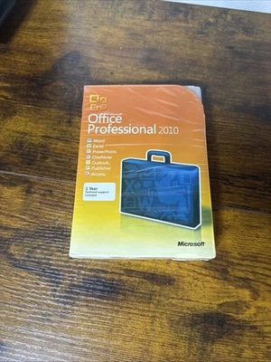 USED Microsoft Office Professional 2010 Software for Windows w/ Product Key - Image 1 of 4