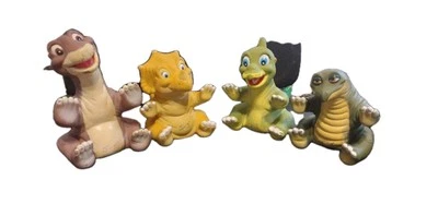 Vintage 1988 Land Before Time Hand Puppets From Pizza Hut - Image 1 of 4