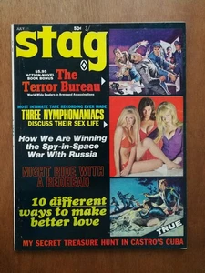 Vintage Stag Men's Adventure Pulp Magazine July 1965 Great Condition - Picture 1 of 2
