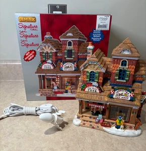 Lemax Signature Collection Geppetto's Toy Shop Christmas Village #25390 - Picture 1 of 1