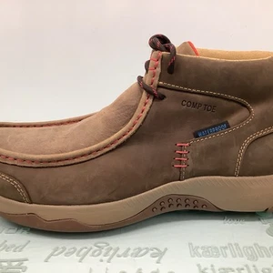 Cody James Low Cut Comp Toe Work Boot Brown Men's Size 11EE,preowned. - Picture 1 of 9