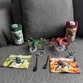Lego Bionicle: Visorak Keelerak (8746) and Vohtarak (8742) - 100% Complete