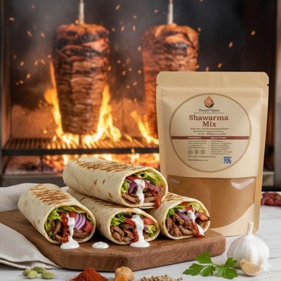 Mezcla de especias Shawarma. Auténtica receta de Oriente Medio sin sal ni aditivos 8 oz Foto 1 de 4