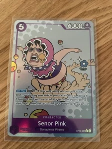 One Piece Senor Pink OP10-067 Alt Art HOLO Royal Blood Englisch NM - Bild 1 von 1