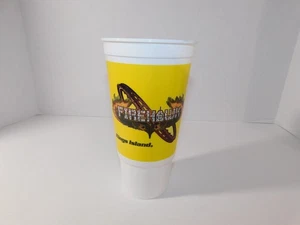 Kings Island Amusement Park Firehawk Souvenir Plastic Cup - Picture 1 of 5