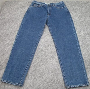 Cutter & Buck Jeans Mens 36x32* Blue Denim Straight Leg Classic Fit VNTG Style - Picture 1 of 23