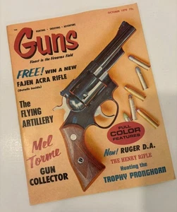 VTG Guns Magazine October 1970 - Mel Torme' - Ruger Six - VG+/NF Collectible - Bild 1 von 20