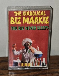 The Diabolical Biz Markie The Biz Never Sleeps Cassette, 1989 - Picture 1 of 7