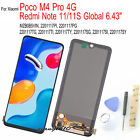 u Touch Screen LCD Display For Xiaomi Poco M4 Pro 4G/Redmi Note 11s Global 6.43"