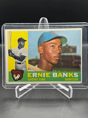 1960 ¡Topps!  ¡BANCOS ERNIE!  ¡CHICAGO CUBS!  #10 ¡En muy buen estado+! Foto 1 de 2