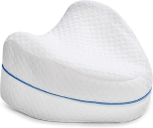 Leg & Knee Foam Support Pillow - Soothing Relief for Sciatica, Back, HIPS, Knee - Picture 1 of 11