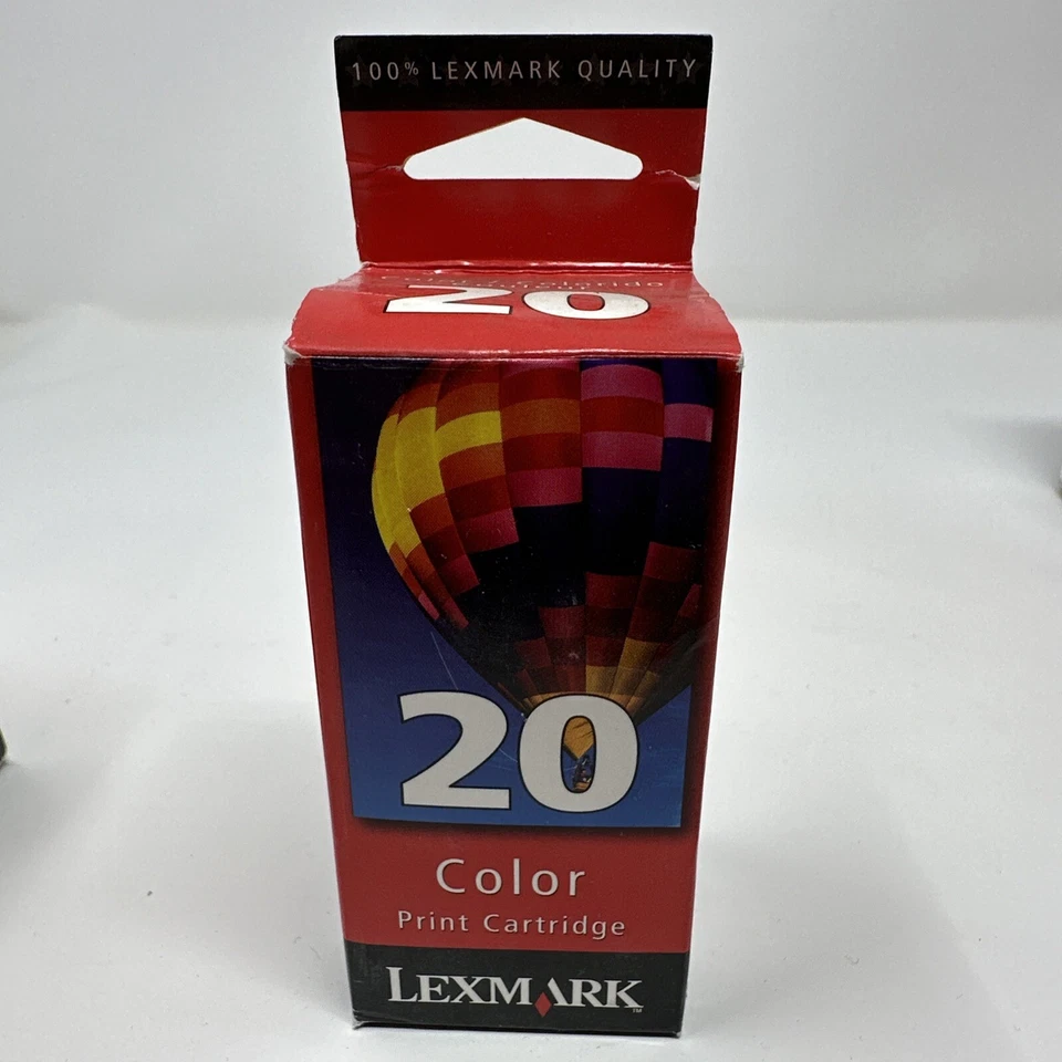 Lexmark 20 (15M0120) Color Ink Cartridge GENUINE NEW in original packaging - Image 1 of 4