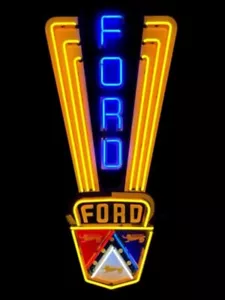Ford Automobiles NEW METAL SIGN: 9" x 12" - Free Shipping, Not a NEON - Picture 1 of 1