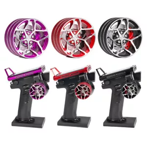Transmitter Steering Wheel For TQI Flysky Noble NB4 DumboRC X6 X4 Futaba 7PX - Picture 1 of 30