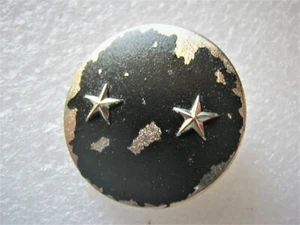 INSIGNE DE BERET GENERAL DE BRIGADE 2 ETOILES ARGENTEES - Picture 1 of 2