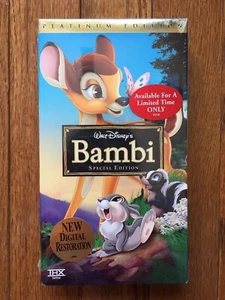BAMBI Platinum Special Edition VHS 2005 NEW! - Picture 1 of 2
