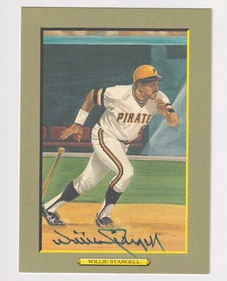 Willie Stargell Autographed 5.5x8 Perez Steele Great Moments Card #38 JSA COA - Image 1 of 3