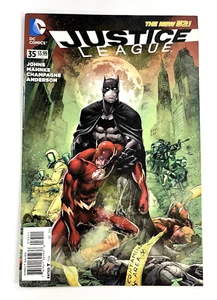 The New 52 Justice League #35 CVR A IVAN REIS 2014 DC Comics - Foto 1 di 8