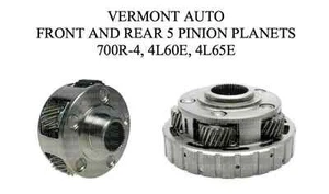 5 Pinion Rear, AND Front Transmission Planetary Gears 4L60E 700R4 Upgrade - Picture 1 of 1