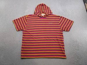 Vintage 90s Y2K Union Bay Striped Hoodie T-Shirt Mens Size XL Skater Grunge - Picture 1 of 9
