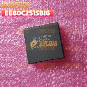 1PCS New Intel EE80C251SB16 PLCC44  HIGH-PERFORMANCE CHMOS MICROCONTROLLER - Picture 1 of 1