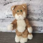 Boyds Bear Browning Kitty Cat Jointed Plush 9" Stuffed Animal Toy - Green Eyes