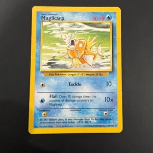Pokemon Card Base Set Magikarp 35/102 WOTC 1999 - Picture 1 of 2