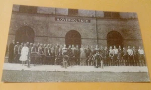 Frühe Overholt & Co. Whiskey Broad Ford Pa. Fabrik Connellsville Postkarte NEU - Bild 1 von 1